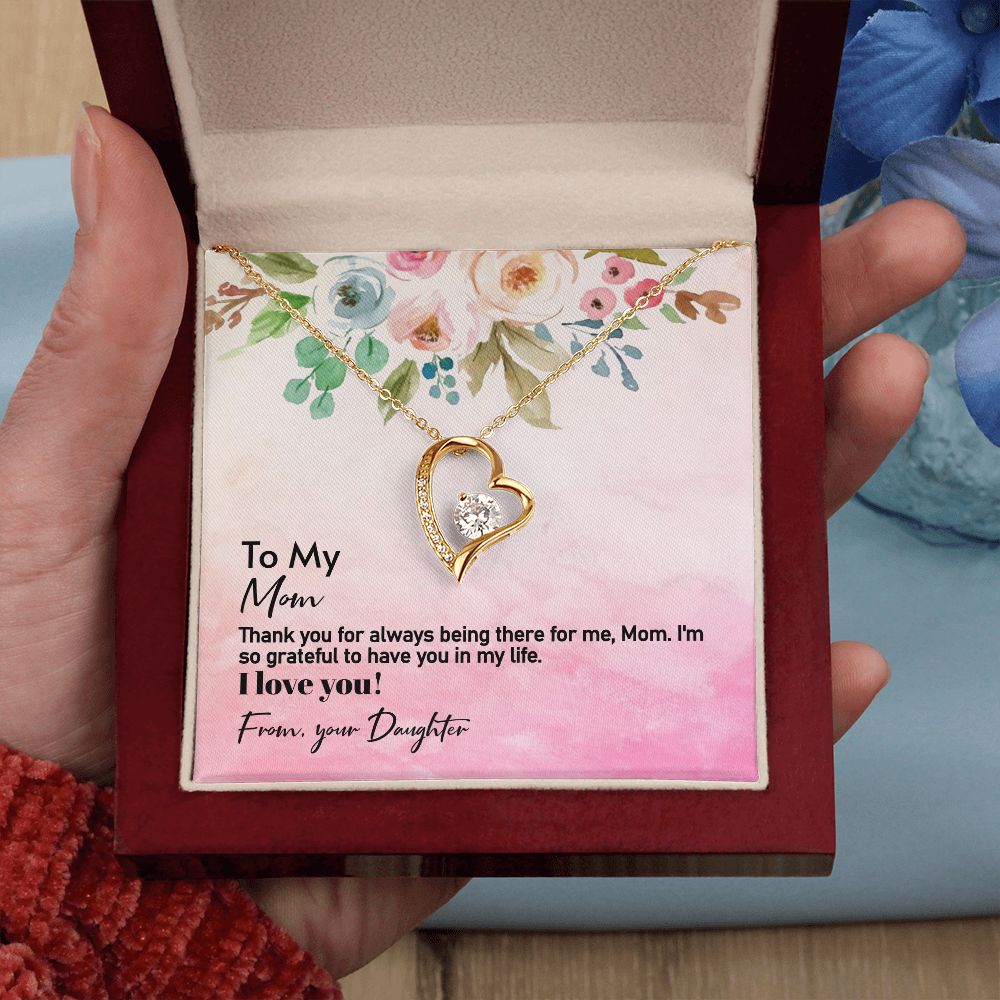 So Grateful For Mom - Forever Love Necklace