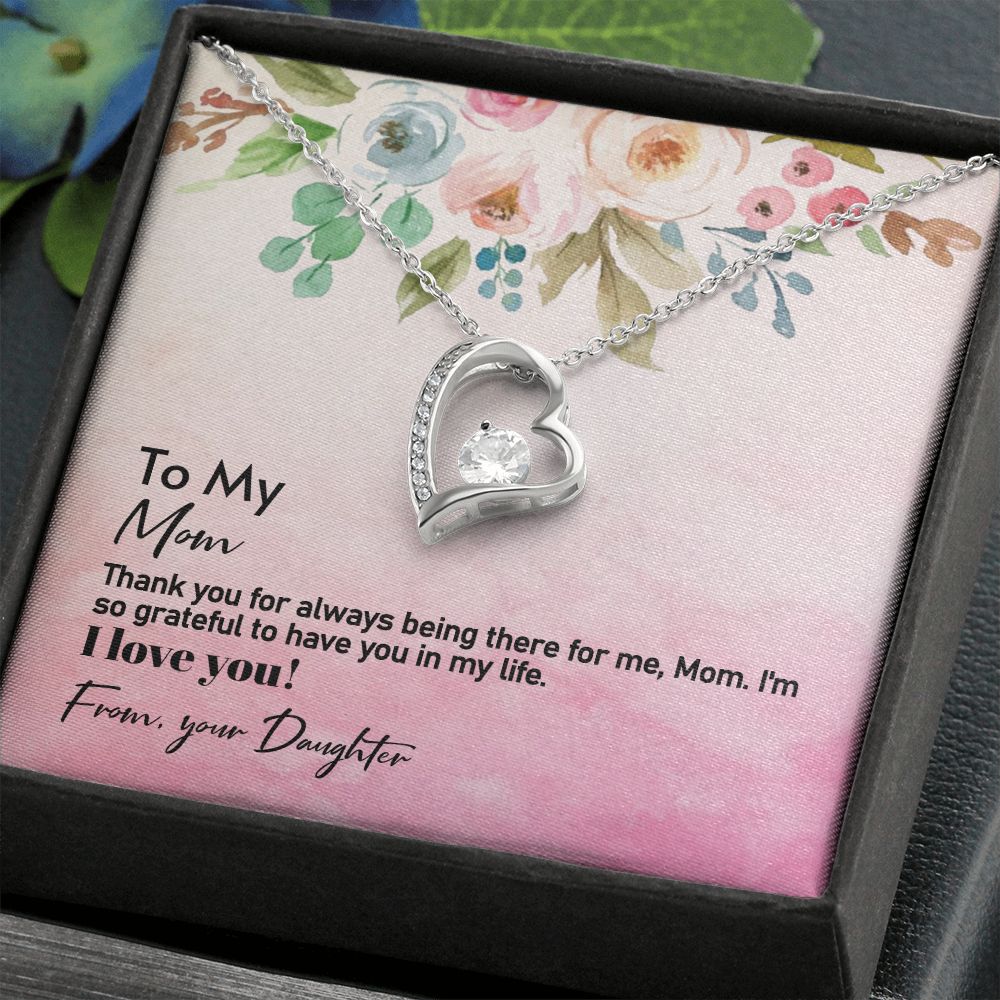 So Grateful For Mom - Forever Love Necklace