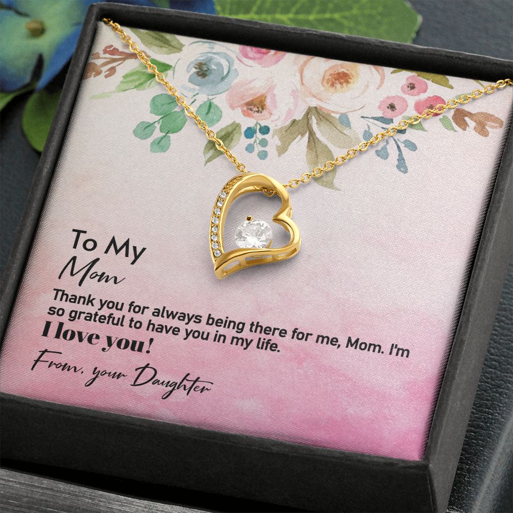 So Grateful For Mom - Forever Love Necklace