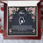 Forever Necklace To Mom Message Card