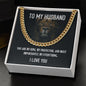 Cuban Link Chain For Husband From Wife