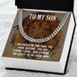 Cuban Link Necklace For Son