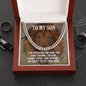 Cuban Link Necklace For Son