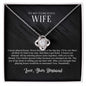 Love Knot Necklace For Wife