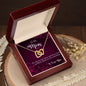 Interlocking Hearts Necklace For Mom