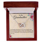 Interlocking Heart Necklace For Grandmother