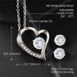 Forever Love Necklace + Earrings For Wife