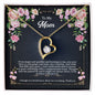Forever Necklace To Mom Message Card