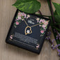 Forever Necklace To Mom Message Card