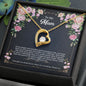 Forever Necklace To Mom Message Card